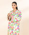 2 Piece - Embroidered Cotton Suit